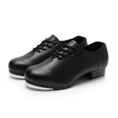 2025 TP00101 Wholesale Tap Dance Professional Shoes Black Women Girls Cheap Tap Shoes