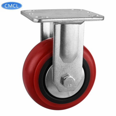 CMCL casters with cover korean caster wheel rigid fixed cambero caster