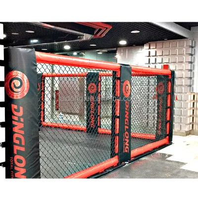Octagon MMA Cage Competition Standard Elevated MMA Cage Hexagon Fighting Cage Panel for Mixed Martial Arts