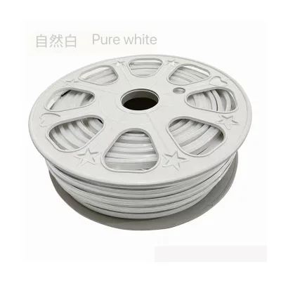 IP67 50m/roll 1cm/cut 6x12mm Silicone Flexible Neon Light Strip 12v 0612 Flexible LED Pure Silicone Neon Module Led Light