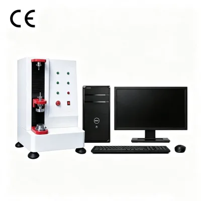Fully Automatic Microcomputer-Controlled Spring Tension Compression Testing Machine Stiffness Detector Force Displacement Tester