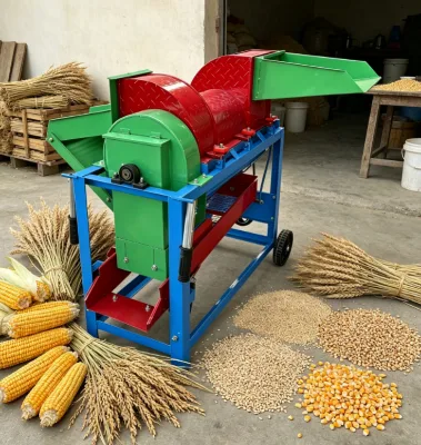 Hot Sale Wear Resistant Multifunctional Threshing Machine Simple Installation Grain Separating Equipment