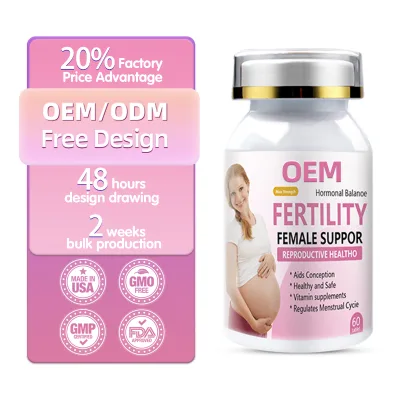 OEM Candy Manufacturer Fertility Supplements for Women Good Effect Women Fertility Tablet Fertil Aid Women