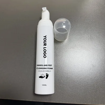 OEM Vegan Hand and Feet Cleansing Form Leave-On Formula Hand Wash Hand Care Hand Sanitizers Gentle Washing Moisturizes 100ml