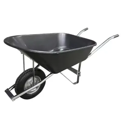 New Zealand Market High Quality Plastic Tray Wheelbarrow