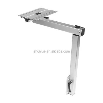 RV Yacht Rotating Table Legs Durable Aluminum Detachable Pull-out Reinforced Table Support Legs Loading 50KGS