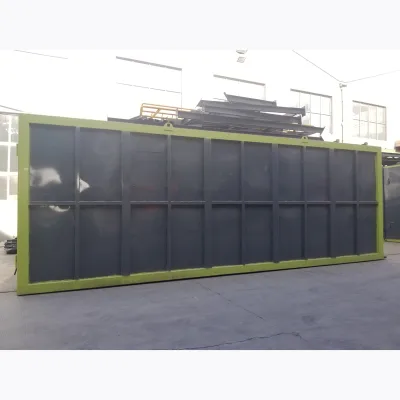 Horizontal High-Temperature Fermentation Tank Chicken Manure Pig Manure Fermentation Maturation Deodorization Equipment