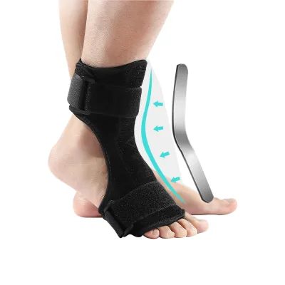 Wholesale Adjustable Ankle Support Foot Splint Drop Orthotic Brace Elastic Dorsal Splint FootCare Tool Ligament Belt Ankle Brace