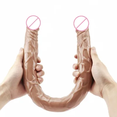 Achieve Simulated Double Head Large Dildo Lesbian Lesbian Masturbator Gay Extra-long Dildo Sex Toys for Women