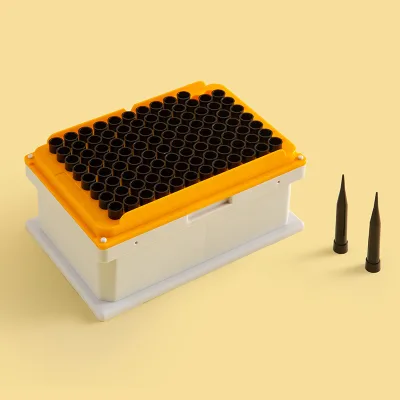 300ul Polypropylene Plastic Laboratory Disposable Sterile Filter Conductive Automatic Pipette Tips High Temperature Resistance