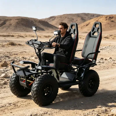 4WD Electric Scooter Shock Absorber Suspension Off Road Vehicle E-Scooter Dropshipping