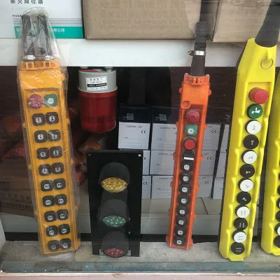 Crane Hoist Switch Push Button Switch Crane Pendant Control