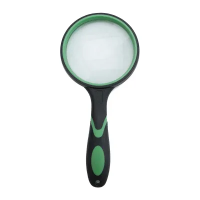 Magnifiers Glass Magnifying Jewelers Loupe 10X Magnification Handheld Reading Magnifier Loupe Glasses for Reading Maps Jewelry