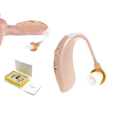 China Hot Selling Audifono Para Ninos Sordos High Quality Behind the Ear Medical Pocket Model Hearing Aids for Old Deaf