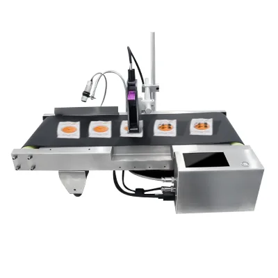 12.7mm 25.4mm Print Height Text Tij Integrated Conveyor Inkjet Printer Online Working Printers Touch Screen