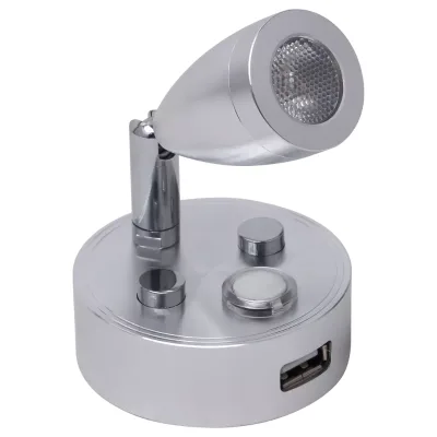 3000K 4000K 6000K LED Reading Light RV Camper Wall Mounted Led Lamp DC12V-29V Touch Dim 5V USB Rechargeable Read Book Light
