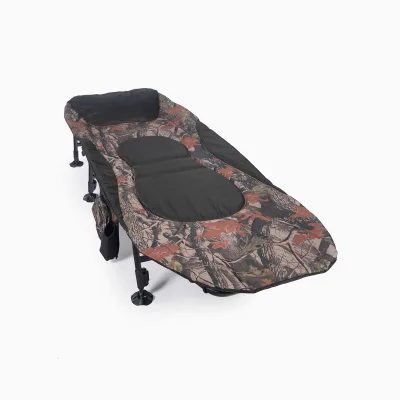 Foldable Iron Bed Widened Thickened Adjustable Portable Camping Caregiver Bed Frame-Direct Factory Sales Camp Bed