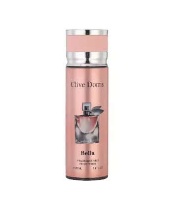 250ml Bodymist Round Barrel Body Spray with High Appearance and Can Be Customized