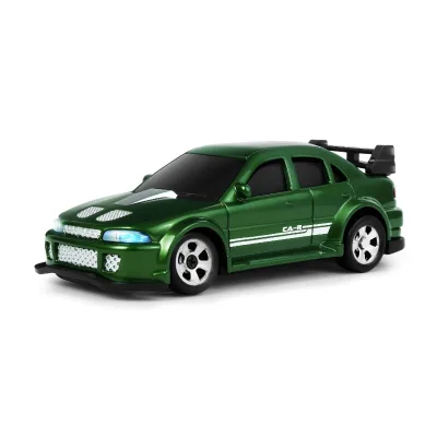 New Cool 2.4G 4WD Mini RC Drift Car 1/64 15km/h High Speed Vehicle Racing Toys for Boys Hobby Event Gift With Led Light