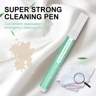 Removal Thin Tip Stain Remover Pen for Clothes Cleaner Portable Washing Free Oil Red Wine Stain Remover Pen