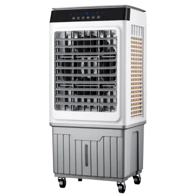 Chinese Manufacturer Large Cellular General 120W 6000cmh Intelligent Remote Control Evaporative air Cooler