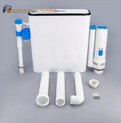 Plastic Wall Hanging Dual Flush Water Saving Ceramic Toilet Flush Tank