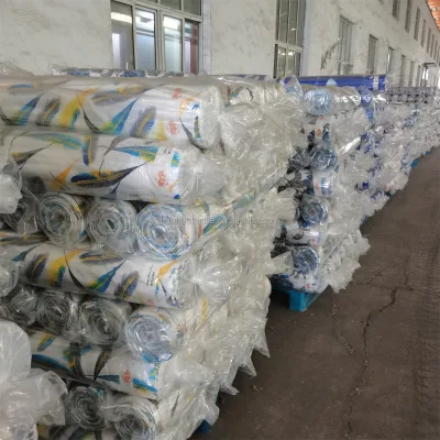 Digital Printing 100% Polyester Woven Brushed Fabric Printed Bedsheet for Hotel Roll Packing