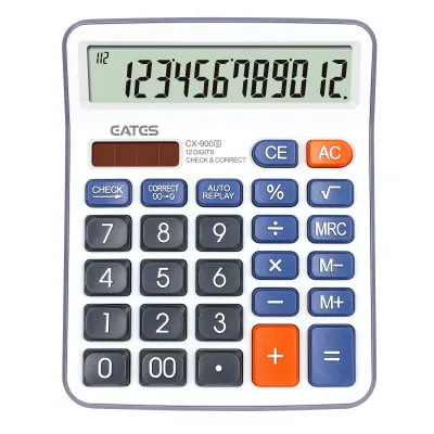 Small Size Newest Design Electronic Calculator Check & Correct Calculator Solar
