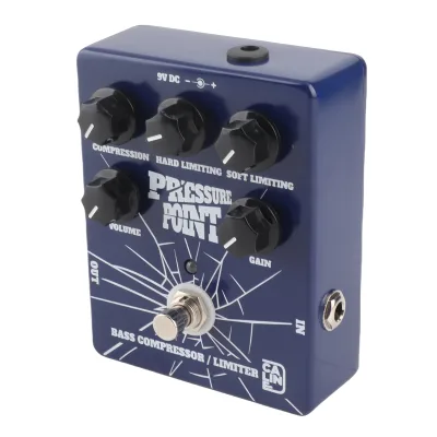 Bass Compressor Pedal Pressure Point Effect True Bypass AluminiumAlloy Shell CP45
