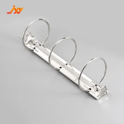 3-hole Large Round Ring High-quality Perforated File Organization Into Detachable Anti-rust Nickel Coated Metal Clamp