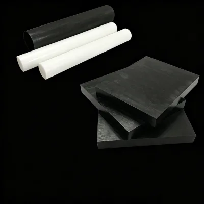 New Material Extruded POM Solid Round Rod, Anti-abrasion POM Bar for Gear Production