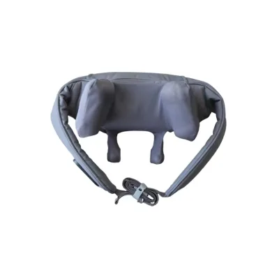 Shoulder and neck kneading massager with customizable voice control and vibration massage