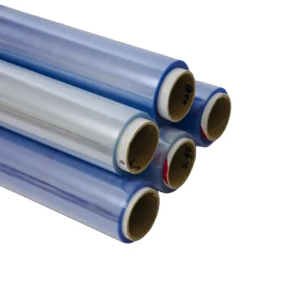 PVC Shrink Wrap Film Roll-Moisture Proof Soft Stretch Packaging Film