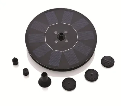 Floating Solar Fountain Pond Pump Multi Colour LED Lights Solar Pump