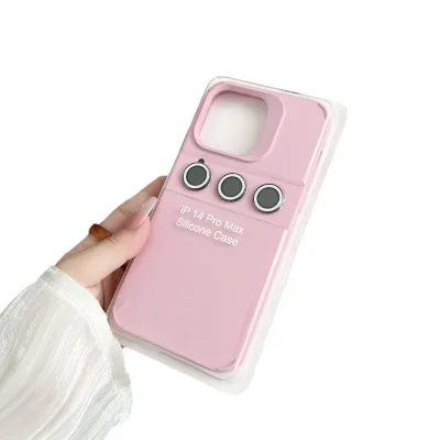 Fashionable Dustproof Shockproof Phone Case for Apple iPhone 15 Popular with Soft Liquid Material Camera OEM/ODM Logo Included