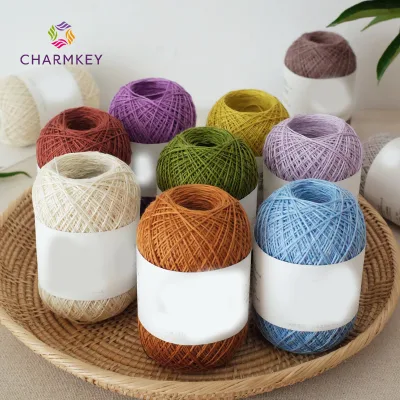 Manufacturer Wholesale 100% Linen Knitting Yarn Chunky Linen Yarn for Crochet