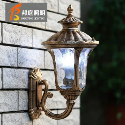 Outdoor European Antique Garden Lights Decorative Nordic Street Lamp Road Waterproof Modern Red Poles Led Street Light