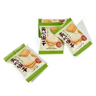 Refreshing Green Plum Sandwich Biscuits Crispy Cookie Snacks with Real Fruit Filling Low Salt Formula OEM Custom Packaging