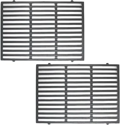 66095 Reusable Cast Iron Grill Grates for Genesis II Charcoal Home Use