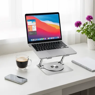 Wholesale Aluminum Adjustable Tablet Stands Fast Heat Dissipation Notebook Bracket Laptop Cooling Pad