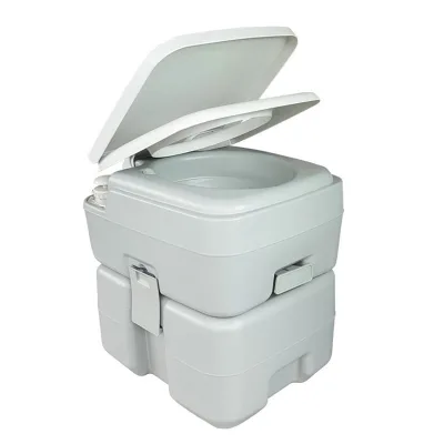 Wholesale Waterproof All Seasons Portable Camping Toilet 20L Flush System Plastic Mobile Potty Caravan RV Travel OEM B2B Supply