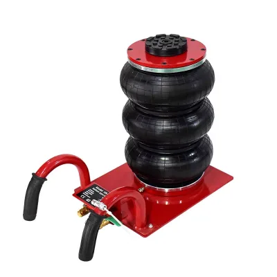 Three-Bag 5-Ton Inflatable Foldable Steel Airbag Jack with Adjustable Handle Quick Lift for Improved Work Efficiency