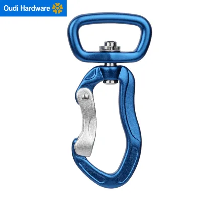 Aircraft Grade Aluminum Alloy Hook Heavy Duty Quick Detach Hook for Dog Leash Collar