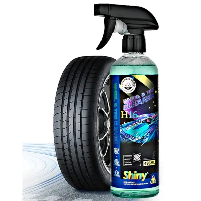 Factory Sells Car Tire Cleaner Car Detail Cleaner Shampoo Tire Shine Liquid Polish Tire Foam Cleaner