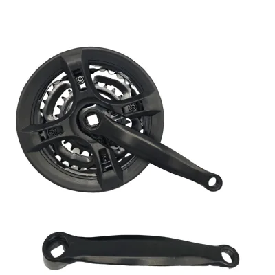 High Carbon Steel Three-piece 24/34/42-Speed Durable Off-road Racing Adult MTB Gear Plate Pro Mountain Bike Cranksets