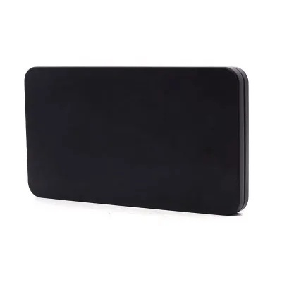 Custom Made Recyclable Rectangle Black Metal Tin Cigarette Box Lucky Strike Cigarette Tin with Unique Black Finish