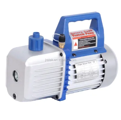 High Quantity Air Hvac Electric Mini Value Electric 2 Stage Rotary Vane Vacuum Pump for Refrigerant for Sale