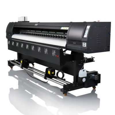 2.5 Meters Double Print Heads pp Photo Paper Printer in Dubai Wide Format Flex Banner Eco Solvent Printer