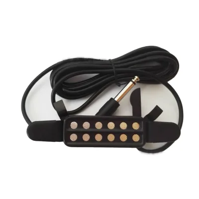P-012 Factory Price Magnetic Sound Hole Pickup Guitar Pickup Classic Guitar Equalizer with 3M Cable