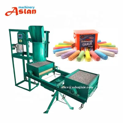 800-2 School High Speed Automatic Colorful Chalk Making Machine with Motor 1 Year Warranty